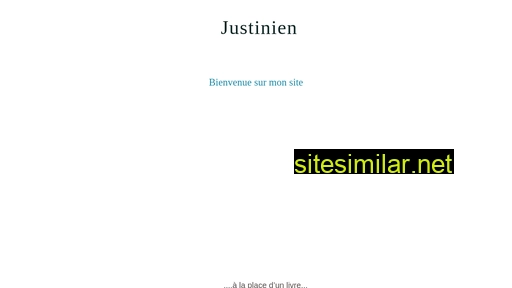 Justinien similar sites