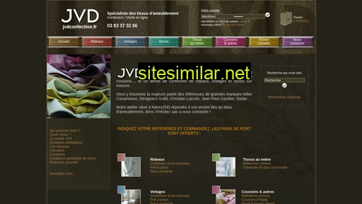 jvdconfection.fr alternative sites