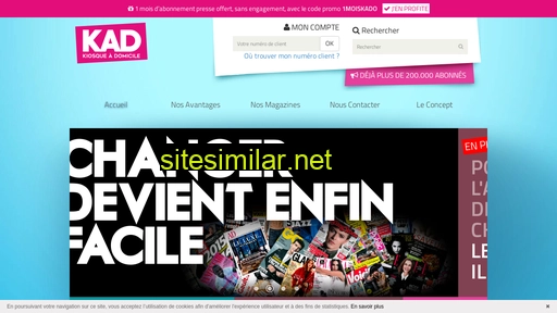kad-magazines.fr alternative sites