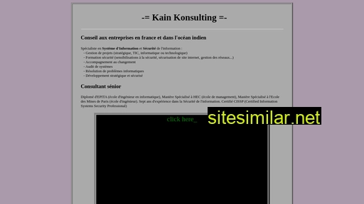 kain.fr alternative sites