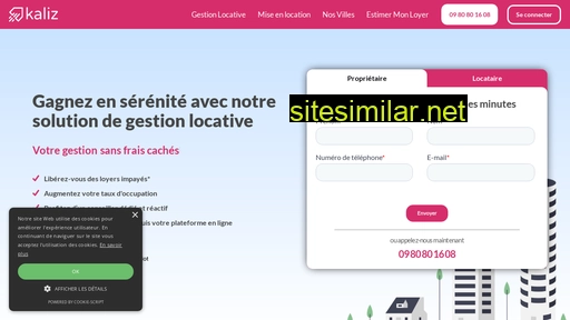 kaliz.fr alternative sites