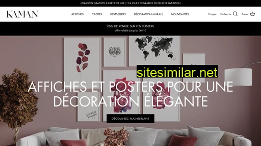 kamanart.fr alternative sites