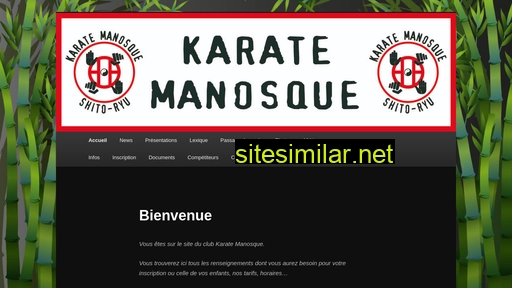 karate-manosque.fr alternative sites