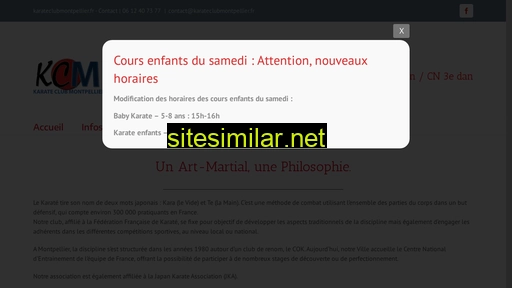 karateclubmontpellier.fr alternative sites