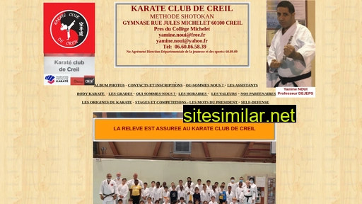 karateclubdecreil.fr alternative sites