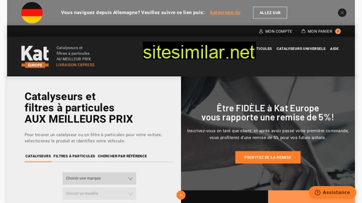 kateurope.fr alternative sites