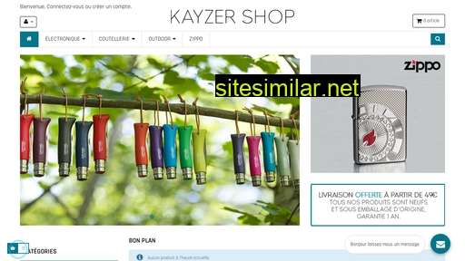 kayzershop.fr alternative sites