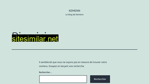 kemenn.fr alternative sites