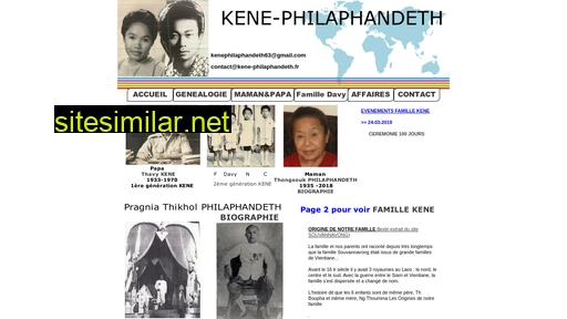 kene-philaphandeth.fr alternative sites