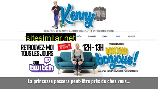 kennymartineau.fr alternative sites