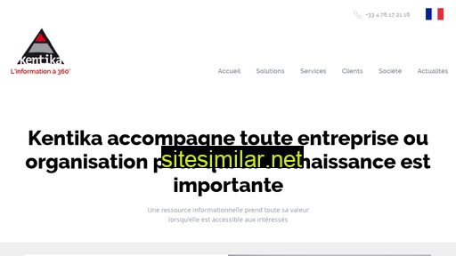 kentika.fr alternative sites