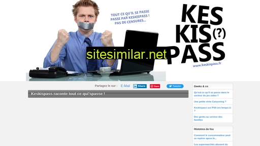 keskispass.fr alternative sites