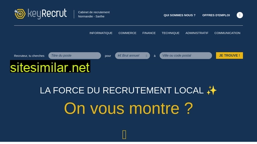 keyrecrut.fr alternative sites