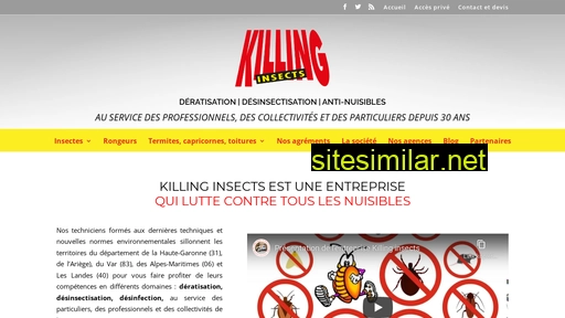 killinginsects.fr alternative sites