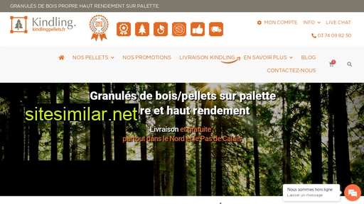 kindlingpellets.fr alternative sites