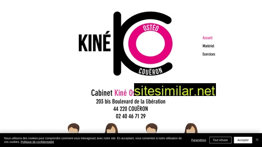 kineosteocoueron.fr alternative sites