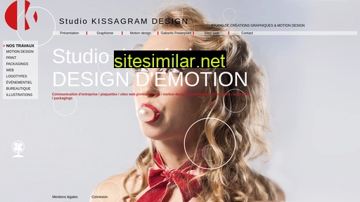 kissagram-design.fr alternative sites
