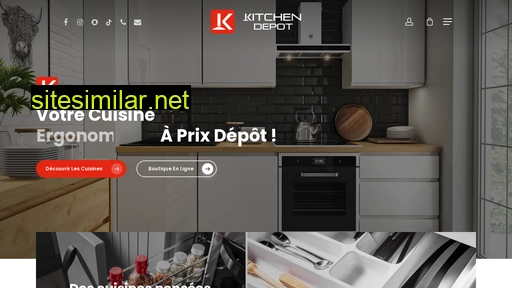 kitchendepot.fr alternative sites