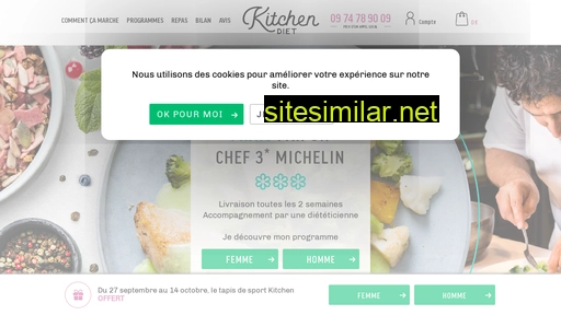 kitchendiet.fr alternative sites