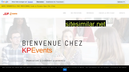 kpevents.fr alternative sites