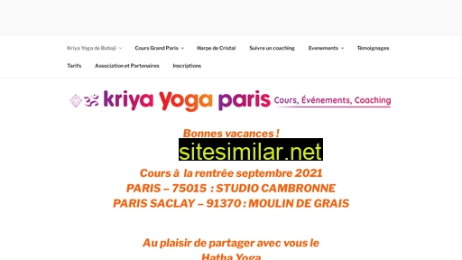 kriyayogaparis.fr alternative sites