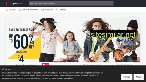 kuponhub.fr alternative sites