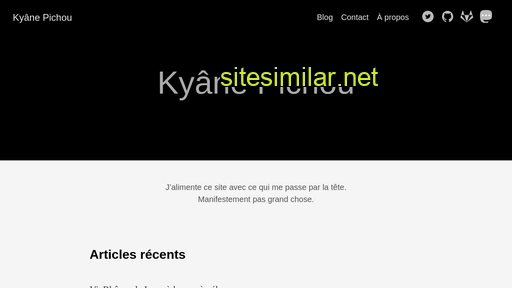 kyane.fr alternative sites
