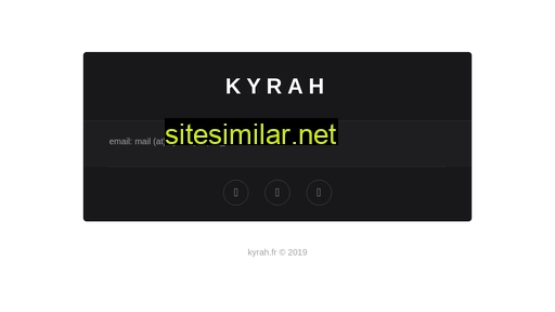 kyrah.fr alternative sites