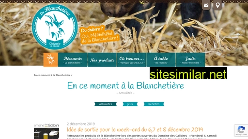 lablanchetiere.fr alternative sites