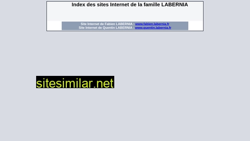 labernia.fr alternative sites