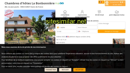 Labonbonniere-cuincy similar sites