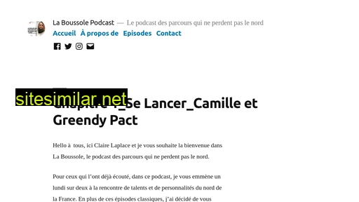 laboussole-podcast.fr alternative sites