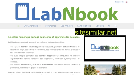 Labnbook similar sites
