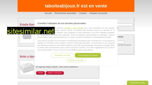 laboiteabijoux.fr alternative sites