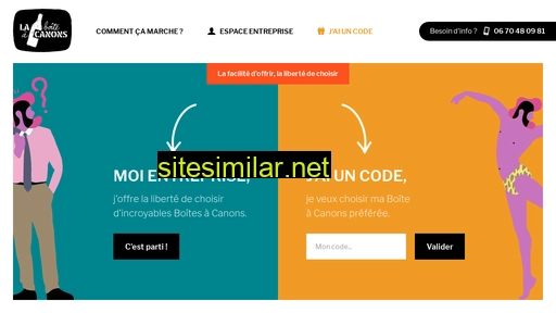 laboiteacanons.fr alternative sites