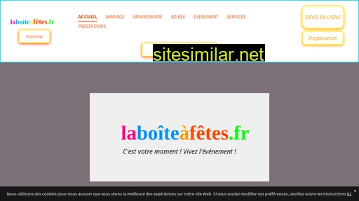 laboiteafetes.fr alternative sites
