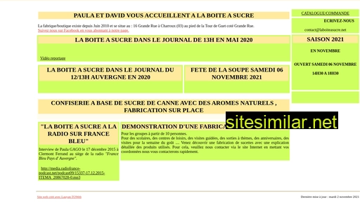 laboiteasucre.fr alternative sites