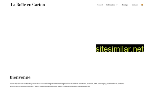laboitencarton.fr alternative sites