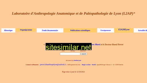 laboratoiredanthropologieanatomiqueetdepaleopathologiedelyon.fr alternative sites