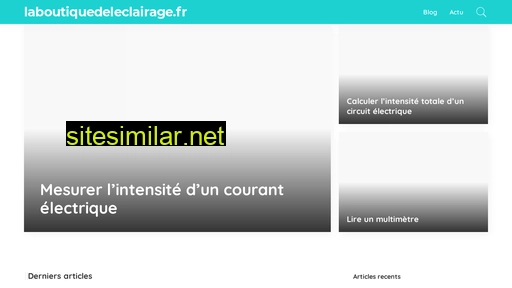 laboutiquedeleclairage.fr alternative sites