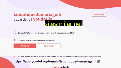 laboutiquedumariage.fr alternative sites