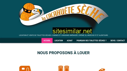 lacacahueteseche.fr alternative sites