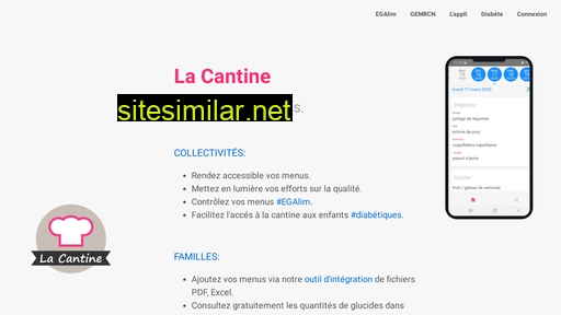 lacantineapp.fr alternative sites