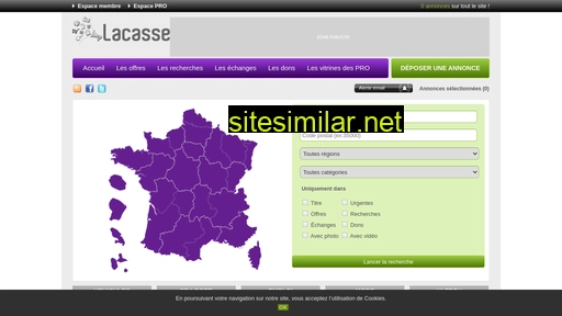 lacasse.fr alternative sites