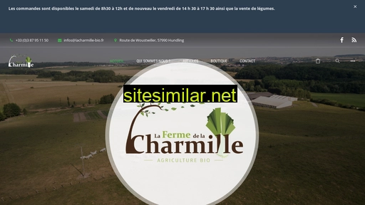 lacharmille-bio.fr alternative sites