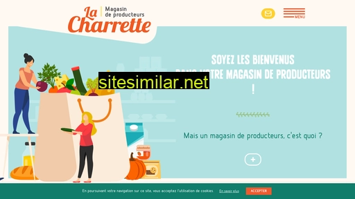 lacharrettedesproducteurs.fr alternative sites