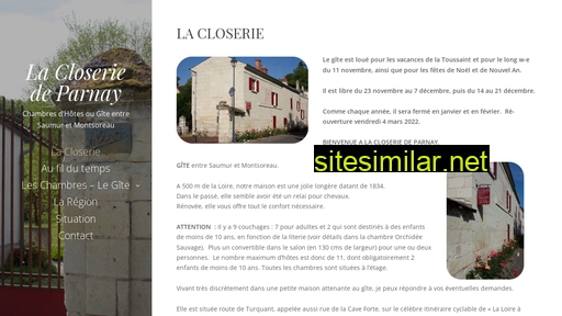 lacloseriedeparnay.fr alternative sites