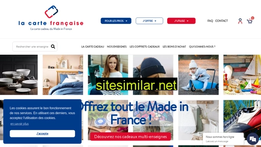 lacartefrancaise.fr alternative sites