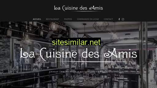 lacuisinedesamisannecy.fr alternative sites