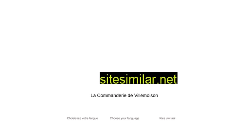 lacommanderiedevillemoison.fr alternative sites